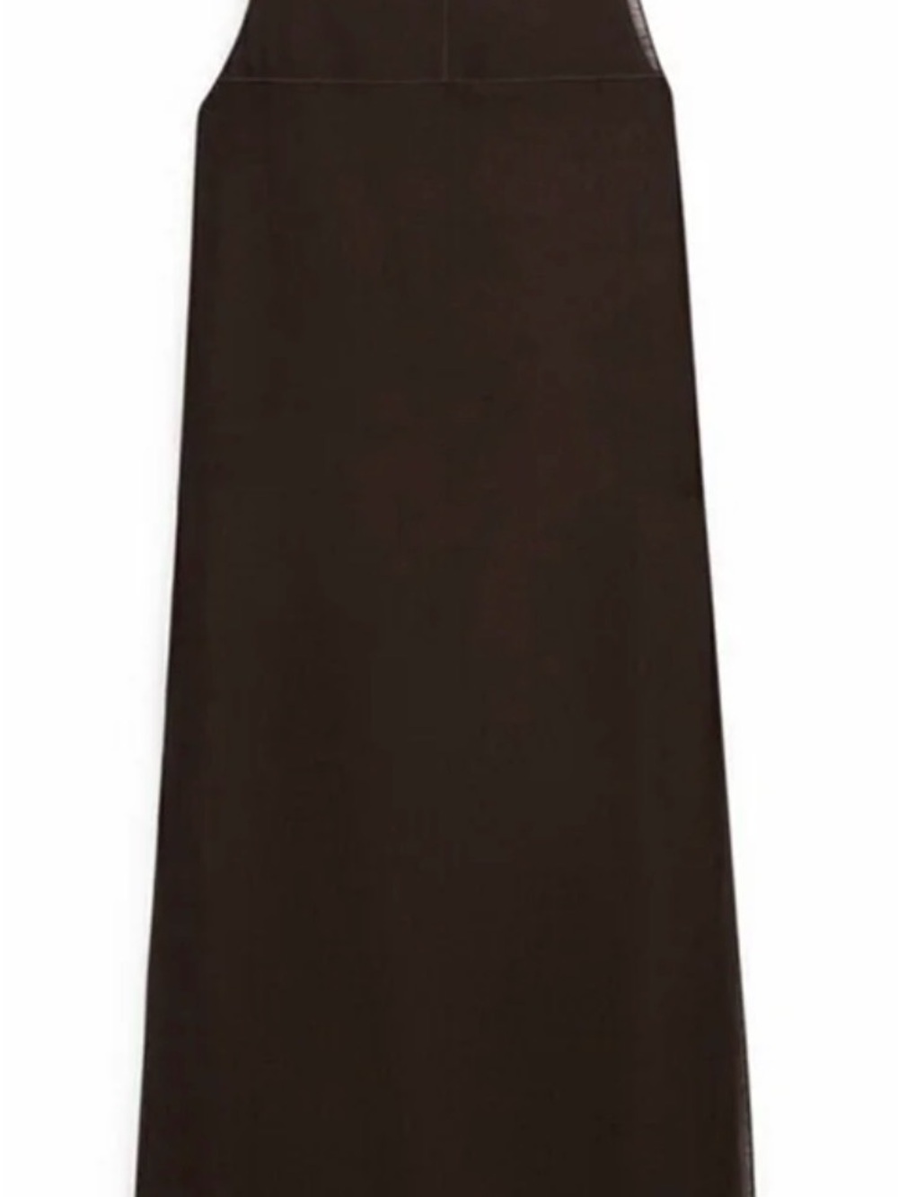 Massimo Dutti day dress, dark brown size S - Picture 5 of 11
